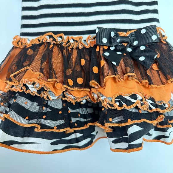 Bonnie Jean Baby 6m 9m Infant Halloween Tutu Dress - Picture 4 of 9